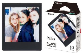 FUJI INSTAX Mini Black Frame Film, 10x foto, černý rámeček