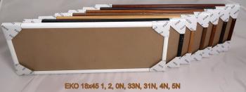 Codex rámeček dřevo 18x45  DRWH, bílý,  panorama