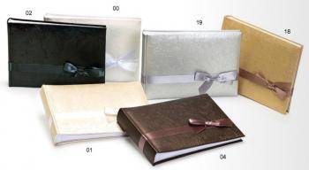 KPH album klas. svatební SILK RIBBON, bílé 24x16 60s