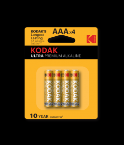 KODAK ULTRA DIGITAL Alkalické baterie K3A-4