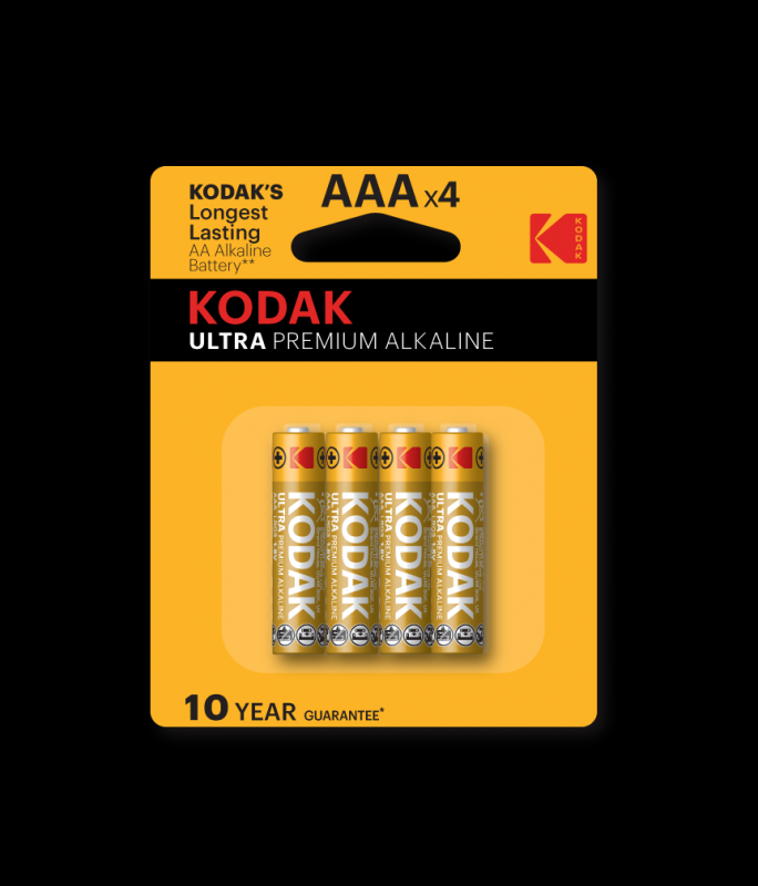 KODAK ULTRA DIGITAL Alkalické baterie K3A-4