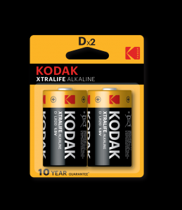 KODAK XTRALIFE Alkalické baterie KD-2